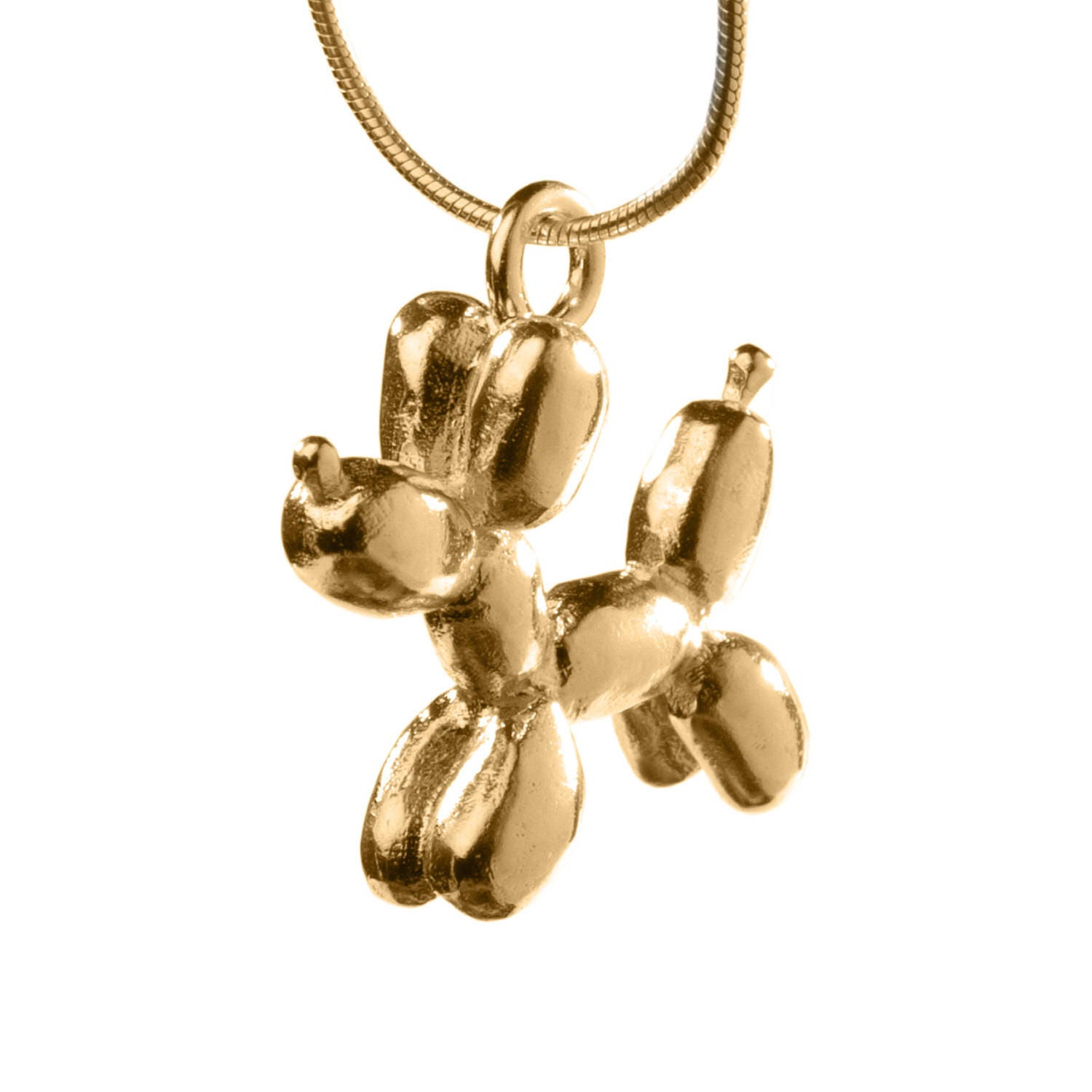 Ballon Hund Gold Halskette, 14K Anhänger Halskette Mit Pendent, Tier Schmuck, Geschenk Für Ein Mädchen, Handgefertigt Ballon Hund Gold Halskette, 14K Anhänger Halskette Mit Pendent, Tier Schmuck, Geschenk Für Ein Mädchen, Handgefertigt von LiatWaldmanJewelry