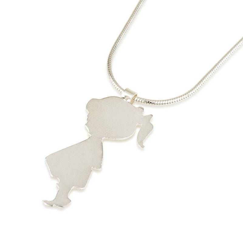 Origami Airplane Halskette, Silber Papierflugzeug Anhänger, Anhänger Halskette von LiatWaldmanJewelry