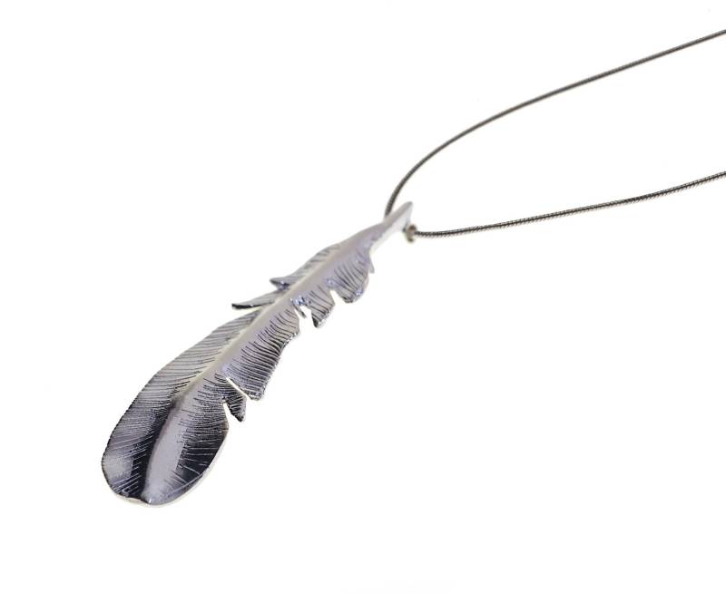 Origami Airplane Halskette, Silber Papierflugzeug Anhänger, Anhänger Halskette von LiatWaldmanJewelry