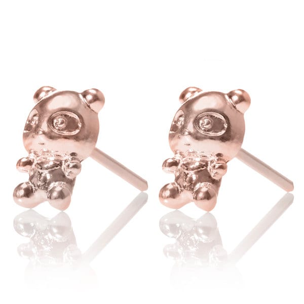 Panda Ohrringe, Kleine Bären Süße Mädchen Geschenk Für Sie, Beiträge, Koala Ohrstecker, Tier Rose Gold Ohrstecker Panda Ohrringe, Kleine Bären Süße Mädchen Geschenk Für Sie, Beiträge, Koala Ohrstecker, Tier Rose Gold Ohrstecker von LiatWaldmanJewelry