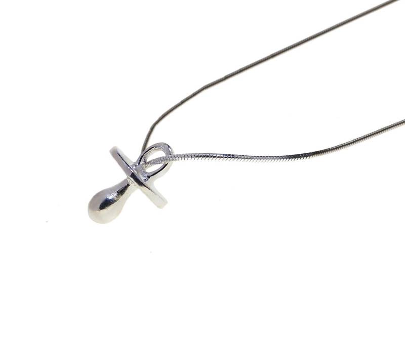 Schnuller, Silber Schnuller Anhänger, Baby Charme, Neu Geboren Geschenk Halskette, Kleine Für Mama, Handgefertigt Schnuller, Silber Schnuller Anhänger, Baby Charme, Neu Geboren Geschenk Halskette, Kleine Für Mama, Handgefertigt von LiatWaldmanJewelry