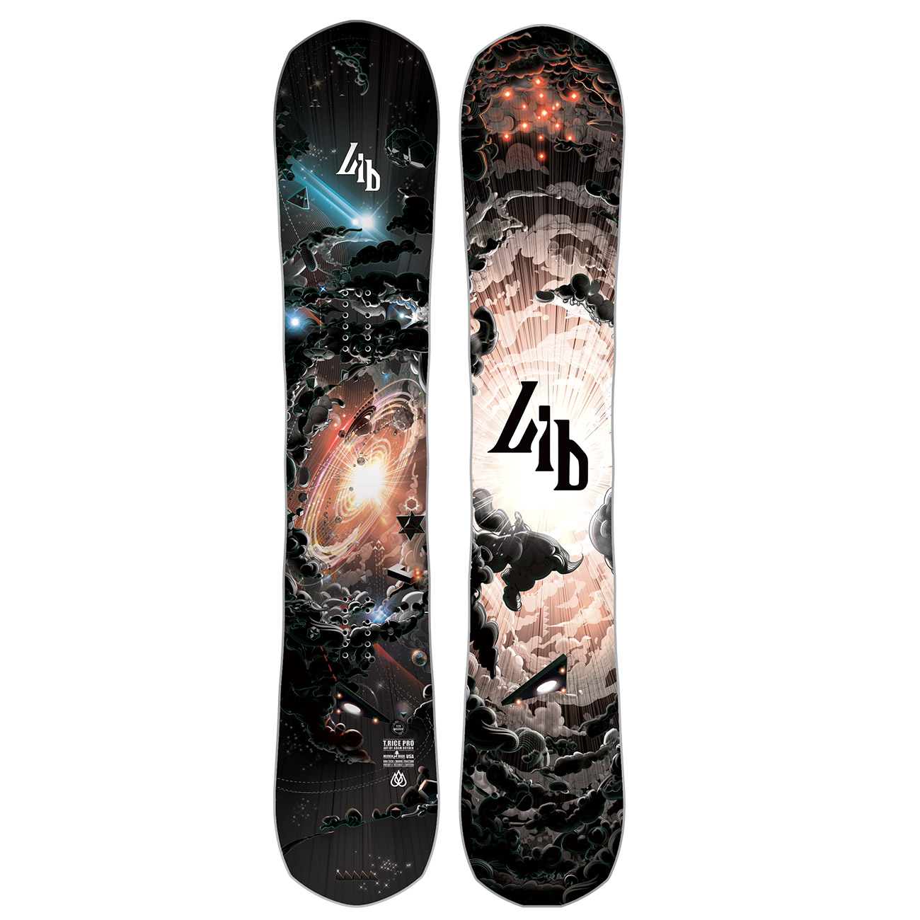 Lib Tech Herren All Mountain Snowboard T.RICE PRO von Lib Tech