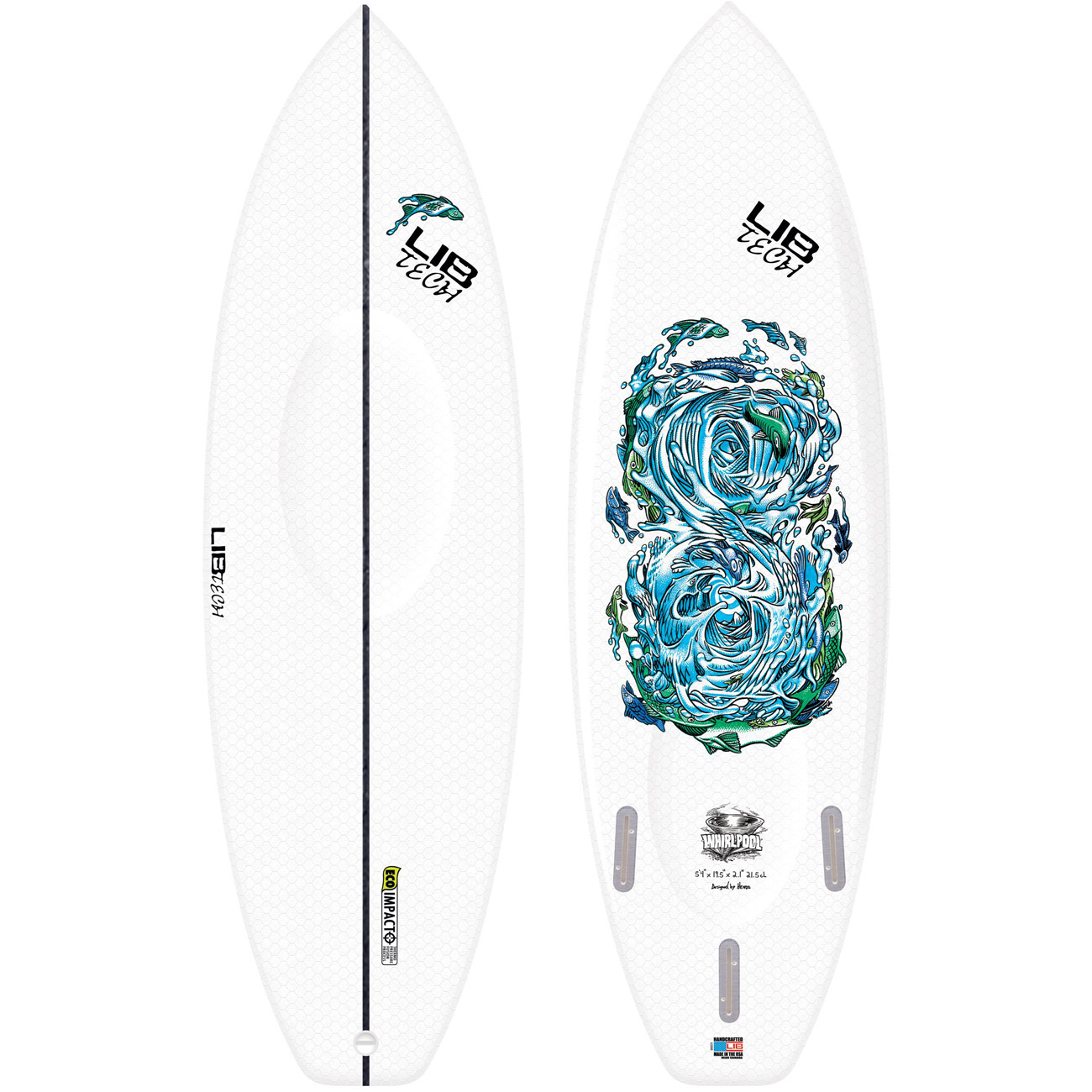 Lib Tech Surfboard WHIRLPOOL von Lib Tech