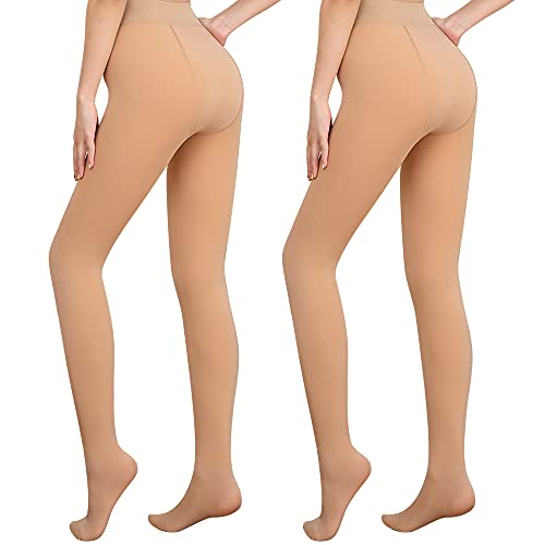 Libella 2er Pack Damen Thermo Strumpfhosen gefütterte Fleece Pantyhose Winter warm blickdichte Leggings Kuschel seamless dicke Plüsch Thermostrumpfhose Mehrfarbig 4152 Hautfarbe-2 M Libella 2er Pack Damen Thermo Strumpfhosen gefütterte Fleece Pantyhose Winter warm blickdichte Leggings Kuschel seamless dicke Plüsch Thermostrumpfhose Mehrfarbig 4152 Hautfarbe-2 M von Libella