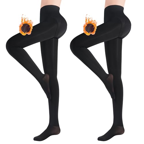 Libella 2er Pack Thermo Strumpfhose Damen gefüttert Winter Strumpfhose Kuschel seamless blickdichte warme Winterstrumpfhose Tight Mehrfarbig 4175 Schwarz XL/XXL Libella 2er Pack Thermo Strumpfhose Damen gefüttert Winter Strumpfhose Kuschel seamless blickdichte warme Winterstrumpfhose Tight Mehrfarbig 4175 Schwarz XL/XXL von Libella