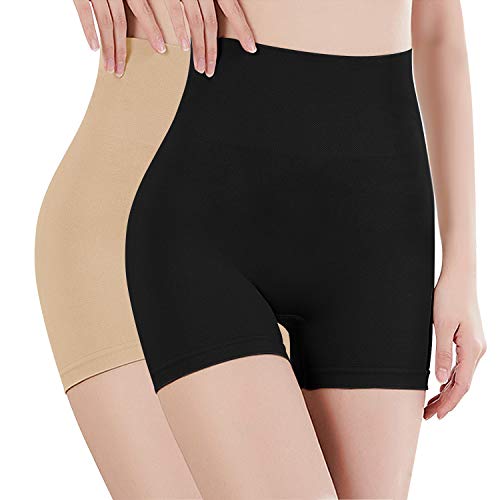 Libella Damen Miederpants mit Bauch-Weg-Effekt Formt sofort und Strafft effektiv 3605 Schwarz Beige Gr. XL 2XL von Libella