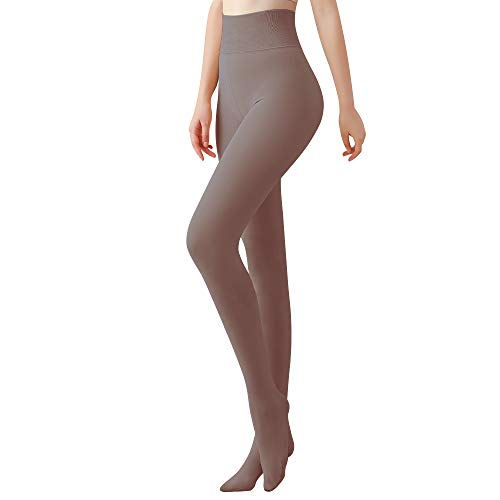 Libella Damen Strumpfhose 200 DEN Blickdicht Mikrofaser in Klassischen und Trendfarben One Size 2505 Coffee L von Libella