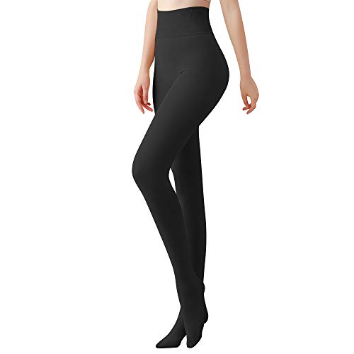 Libella Damen Strumpfhose 200 DEN Blickdicht Mikrofaser in Klassischen und Trendfarben One Size 2505 Schwarz M von Libella