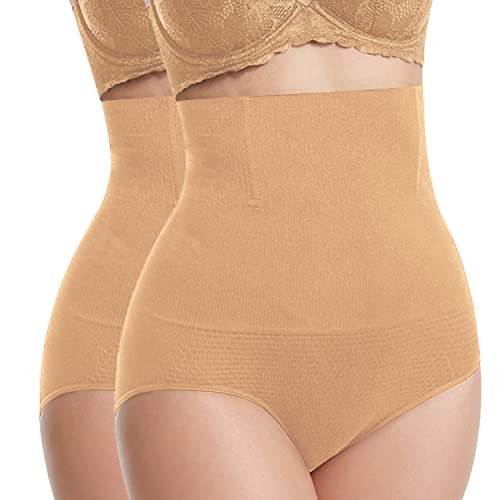 Libella Damen figurenformend Miederslip Miederpant mit Bauch-Weg-Effekt 3608 Multipack Hautfarbe+Hautfarbe M/L von Libella