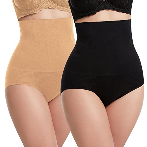 Libella Damen figurenformend Miederslip mit Bauch-Weg-Effekt 3608 Schwarz/Haut XL/2XL von Libella