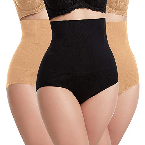 Libella Damen figurenformend Miederslip mit Bauch-Weg-Effekt 3608 Schwarz Haut Haut M/L von Libella