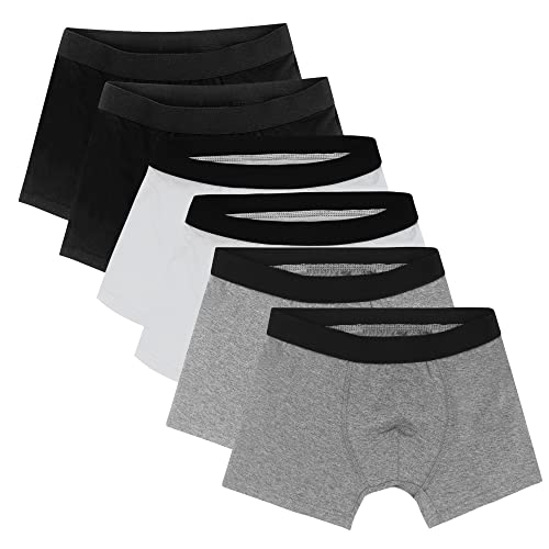 Libella Unterhosen Jungen Baumwolle Boxershorts Jungen Boxershorts Unterhosen Baumwolle Kinder Unterwäsche 6er Pack 1603BWG 158/164 von Libella