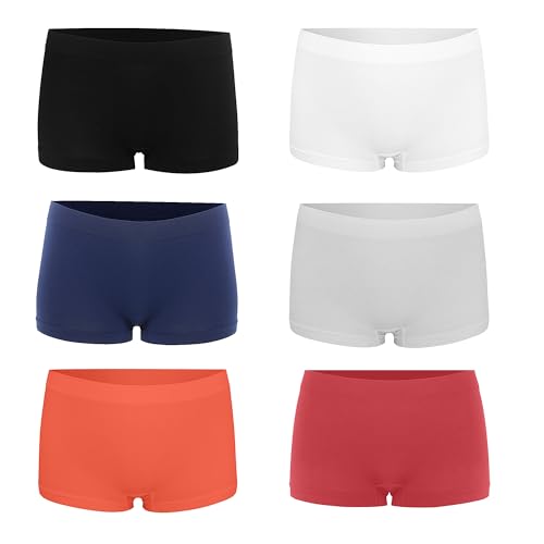 Libella Seamless Slips Damen Hotpants Boxershorts Unterhosen Nahtlos Mikrofaser Schlüpfer Damenunterwäsche UN5 S/M von Libella