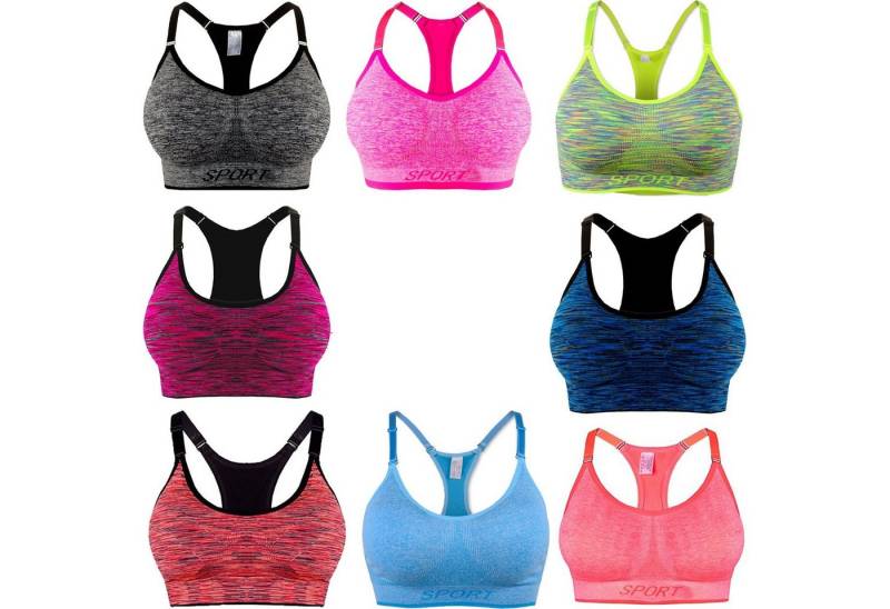 Libella Set: Sport-BH 3714 (2/3/4er-Pack) Gepolsterter Push-up Sport BH mit verstellbare Träger von Libella