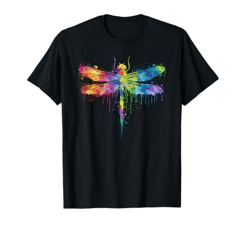 Libellen TShirt Herren Damen Dragonfly Drachenfliege T-Shirt von Libelle TShirt Drachenfliege Dragonfly Insekten