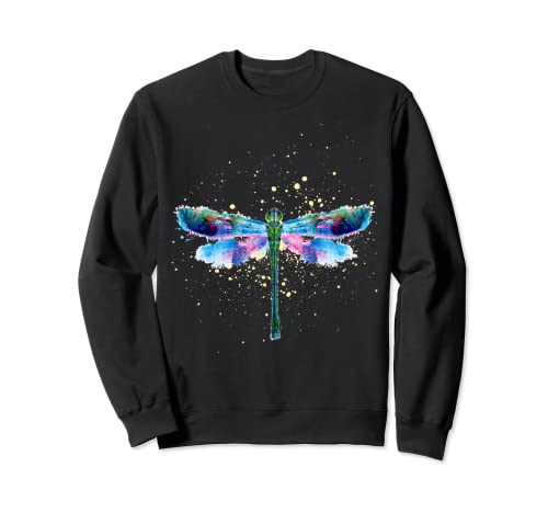 Lieblingstier Damen Frauen Tiere Wissenschaft Libelle Sweatshirt von Libelle Tier Geschenkidee Liebhaber Libelle
