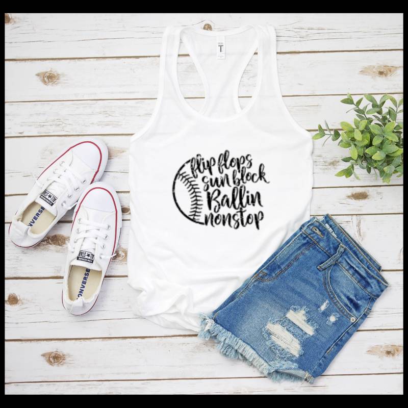 Baseball/Softball Tank Top von LiberalTears1776