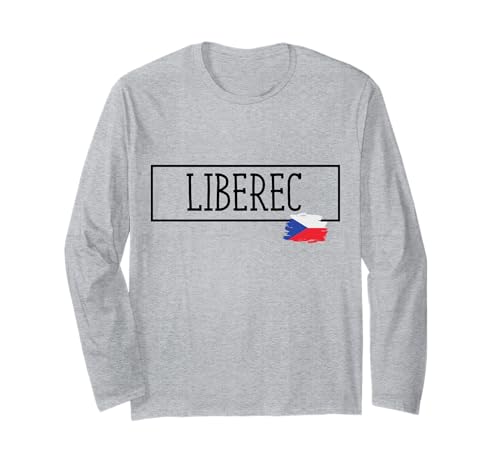 Liberec Stadt Tschechien Land Familienausflug Herren Damen Langarmshirt von Liberec Czech Republic Vacation Czech Traveling