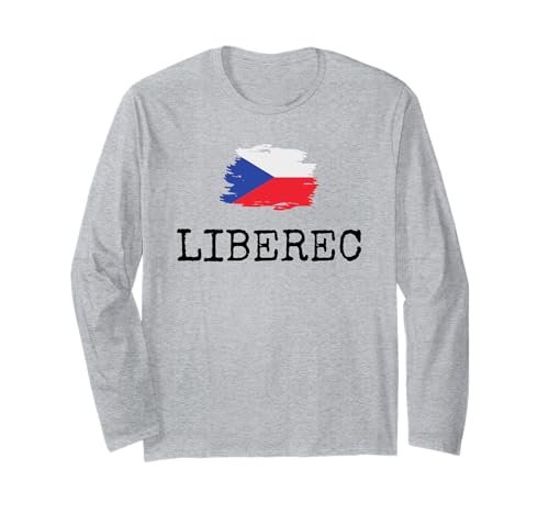 Liberec Stadt Tschechien Land Familienausflug Herren Damen Langarmshirt von Liberec Czech Republic Vacation Czech Traveling