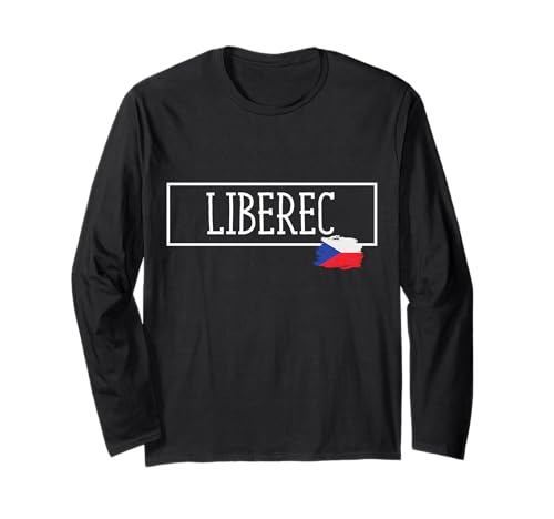 Liberec Stadt Tschechien Land Familienausflug Herren Damen Langarmshirt von Liberec Czech Republic Vacation Czech Traveling