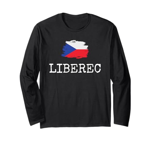 Liberec Stadt Tschechien Land Familienausflug Herren Damen Langarmshirt von Liberec Czech Republic Vacation Czech Traveling