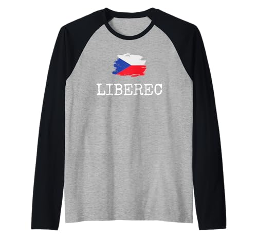 Liberec Stadt Tschechien Land Familienausflug Herren Damen Raglan von Liberec Czech Republic Vacation Czech Traveling