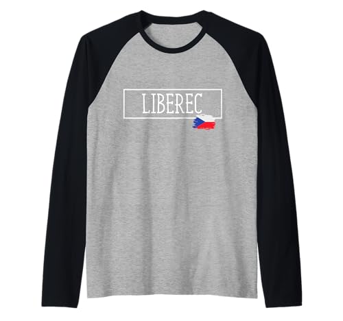 Liberec Stadt Tschechien Land Familienausflug Herren Damen Raglan von Liberec Czech Republic Vacation Czech Traveling