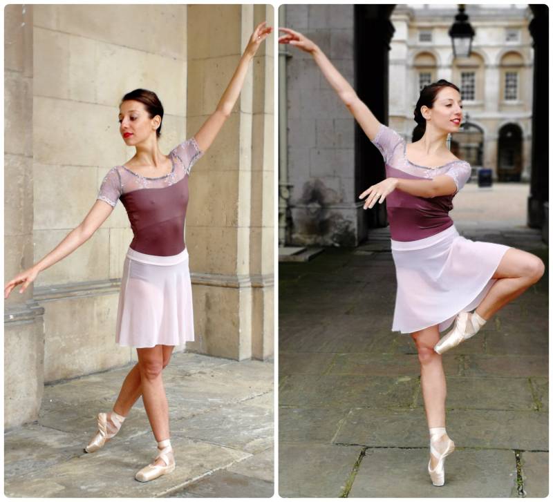 Ballett/Tanz Mesh-Pull-On-Rock, Proberock, Klasse, Aufführung von LibertasAtelier