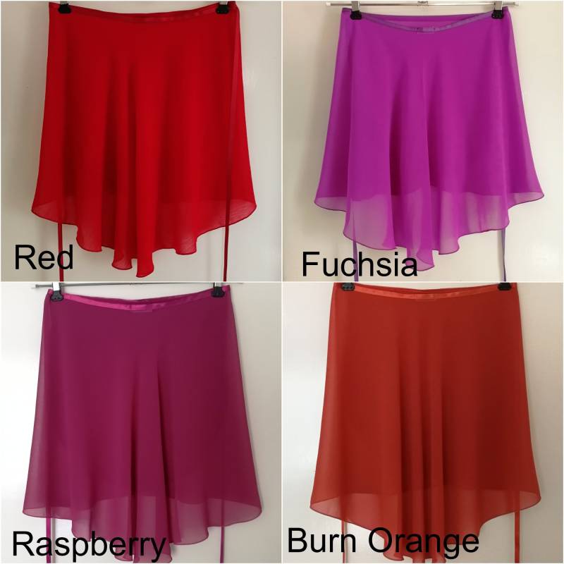 Ballettrock, Wickelrock, Chiffonrock, Proberock, Ballett Spicy Kollektion von LibertasAtelier