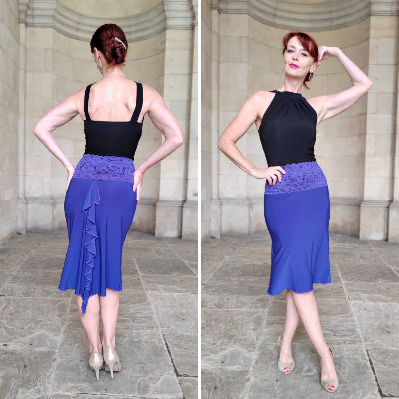 Tangorock, Tanzrock, Rüschenrock - Mitzy von LibertasAtelier