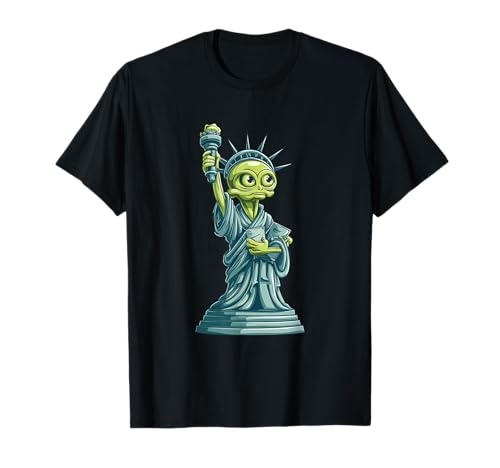 US Alien in Freiheit und Freiheit Look für Jungen und Mädchen T-Shirt US Alien in Freiheit und Freiheit Look für Jungen und Mädchen T-Shirt von Liberty Alien Outfit