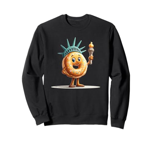 Nice Liberty USA Donut Kostüm für Erwachsene und Kinder Sweatshirt von Liberty Donut Outfit