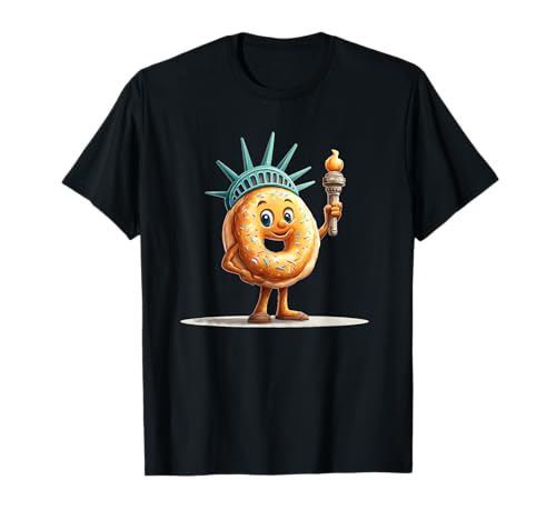 Nice Liberty USA Donut Kostüm für Erwachsene und Kinder T-Shirt von Liberty Donut Outfit