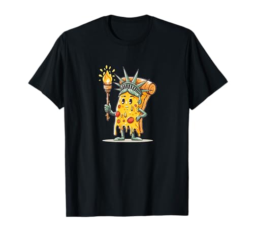 Nettes Pizza Liberty Kostüm für USA Jungen und Mädchen T-Shirt Nettes Pizza Liberty Kostüm für USA Jungen und Mädchen T-Shirt von Liberty Pizza Outfit