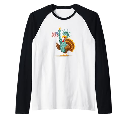 Liberty Truthahn Kostüm für Erwachsene und Kinder Raglan von Liberty Turkey Outfit
