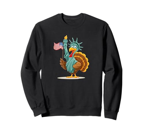 Liberty Truthahn Kostüm für Erwachsene und Kinder Sweatshirt von Liberty Turkey Outfit
