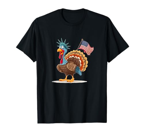 Toller Truthahn im Liberty-Look für Erwachsene und Kinder T-Shirt von Liberty Turkey Outfit