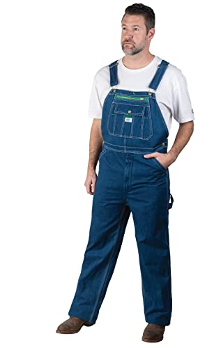 Walls - - Jungen 14006 Freiheits Denim Latzhose, 52W x 32L, Stone Washed von Liberty