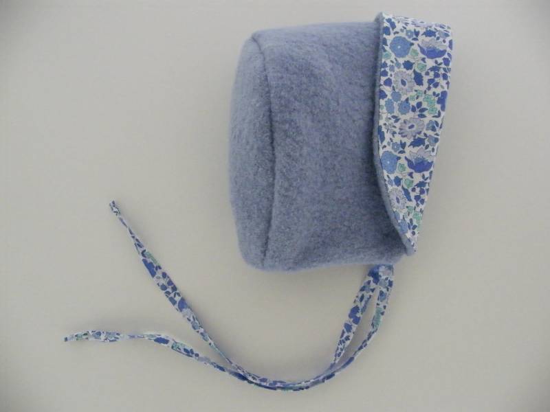 Beginenblau Gekochte Wolle Liberty D'anjo Blau, Geburt 1/3/6/12/18 Monate 2/3/4 Jahre von LibertyCompagnie