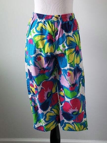 1990Er Jahre Bermuda Vintage 90Er Shorts Tropisch Floral Sea & Ski Hawaii-Hose 1990Er Jahre Bermuda Vintage 90Er Shorts Tropisch Floral Sea & Ski Hawaii-Hose von LibertyMarensVintage