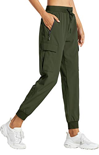 Libin Damen Cargohose Jogginghose Leichter Trekkinghose Wanderhose Schnelltrocken Wasserdicht Outdoorhose Sportlich Freizeit Reise, Armeegrün, XXL Libin Damen Cargohose Jogginghose Leichter Trekkinghose Wanderhose Schnelltrocken Wasserdicht Outdoorhose Sportlich Freizeit Reise, Armeegrün, XXL von Libin