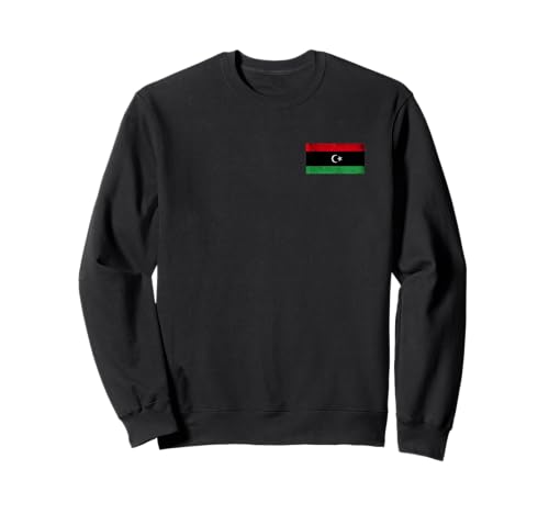 Libyen-Flagge, Grafik für Männer, Frauen, Kinder Sweatshirt Libyen-Flagge, Grafik für Männer, Frauen, Kinder Sweatshirt von Libya Flag Graphic Store