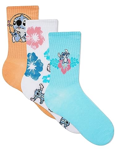 License Stitch Damen Socken, knochellang, 3 Stuck, EU 37-42 von License