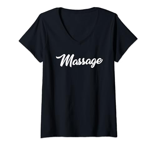 Damen Massage-Set – Großartiger Massagetherapeuten, Muskeltherapie T-Shirt mit V-Ausschnitt Damen Massage-Set – Großartiger Massagetherapeuten, Muskeltherapie T-Shirt mit V-Ausschnitt von Licensed Massage Therapist Jobs Design