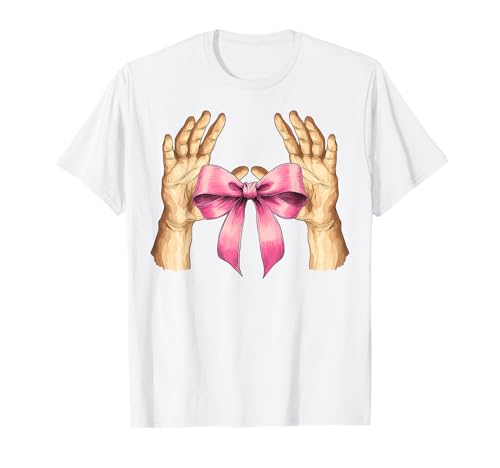 Coquette Bow Massage Therapeutin Massage Therapie Mädchen T-Shirt Coquette Bow Massage Therapeutin Massage Therapie Mädchen T-Shirt von Licensed Massage Therapist Pink Coquette Bow Gifts