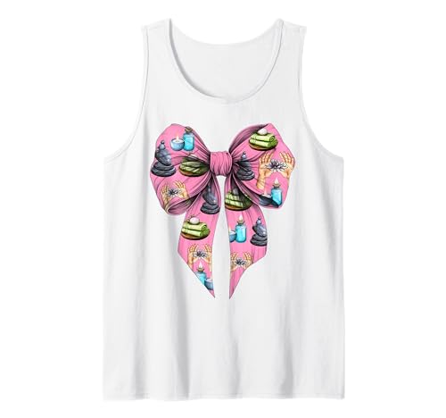 Coquette Bow Massage Therapeutin Massage Therapie Mädchen Tank Top Coquette Bow Massage Therapeutin Massage Therapie Mädchen Tank Top von Licensed Massage Therapist Pink Coquette Bow Gifts