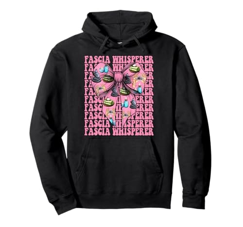 Faszienflüsterer Massagetherapeutin Massagetherapie Mädchen Mama Pullover Hoodie von Licensed Massage Therapist Pink Coquette Bow Gifts