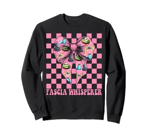 Faszienflüsterer Massagetherapeutin Massagetherapie Mädchen Mama Sweatshirt von Licensed Massage Therapist Pink Coquette Bow Gifts