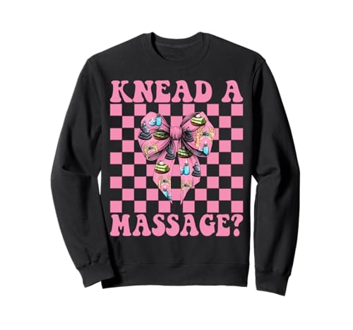 Kneten Sie eine Massagetherapeutin, Massagetherapie, Mädchen, Mutter, Kokette Sweatshirt von Licensed Massage Therapist Pink Coquette Bow Gifts