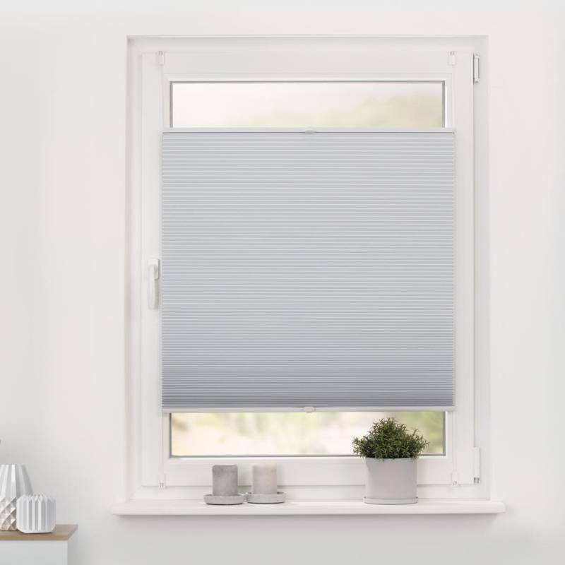 LICHTBLICK ORIGINAL Wabenplissee "Thermo-Plissee Klemmfix ohne Bohren, Verdunkelung, verspannt" verdunkelnd Tag- und Nacht-Funktion  energiesparend ohne Bohren verspannt energiesparend, Thermo-beschichtet von Lichtblick Original